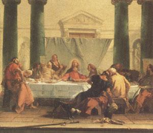 Giovanni Battista Tiepolo The Last Supper (mk05) Sweden oil painting art